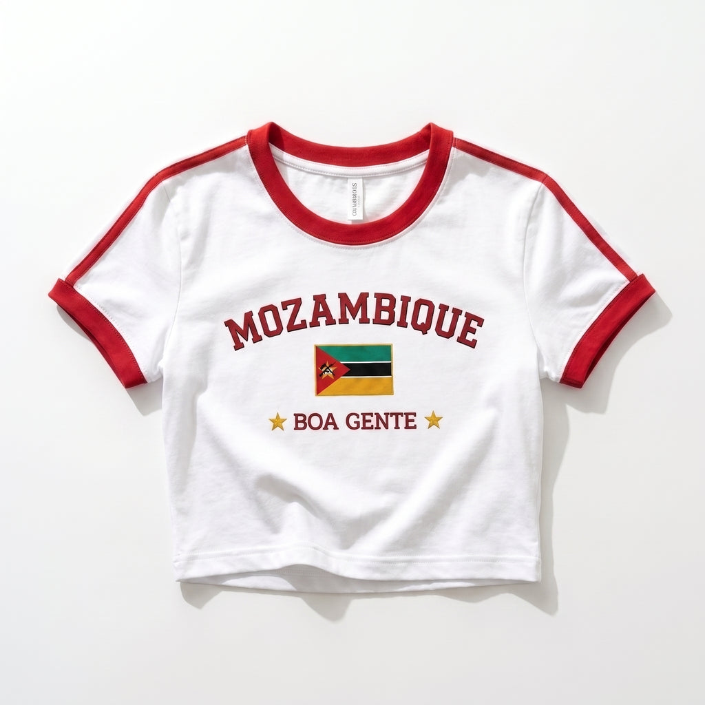 Crop-top Branco