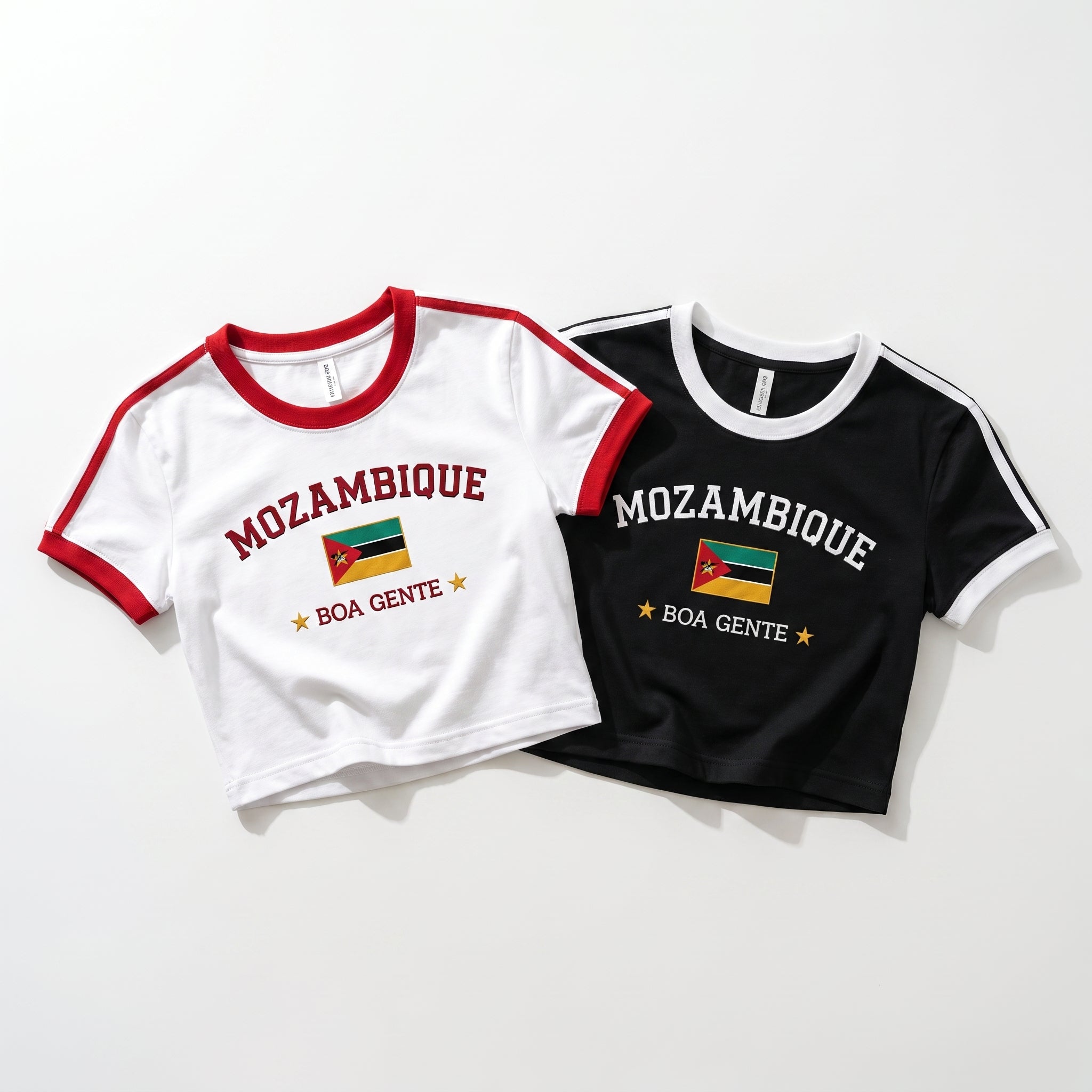 Crop-top Combo - Preto e Branco