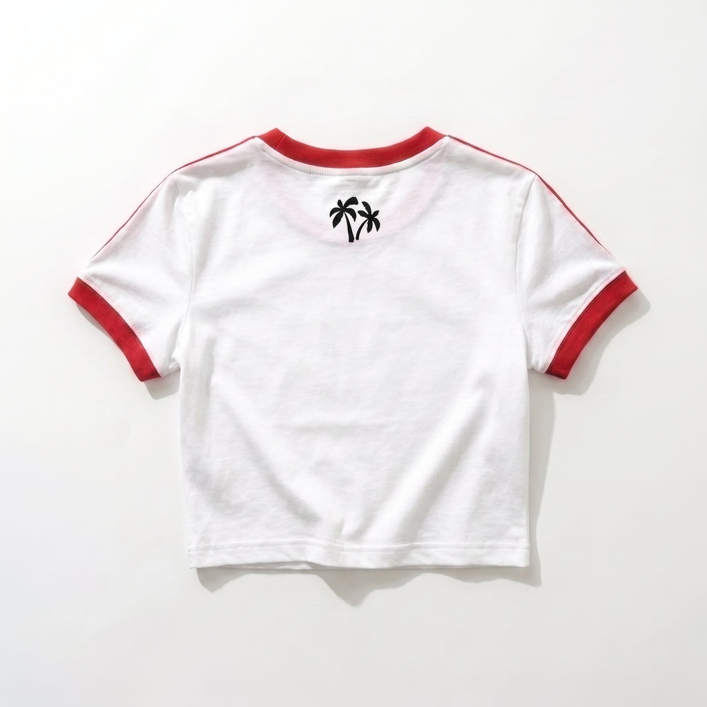 Crop-top Branco